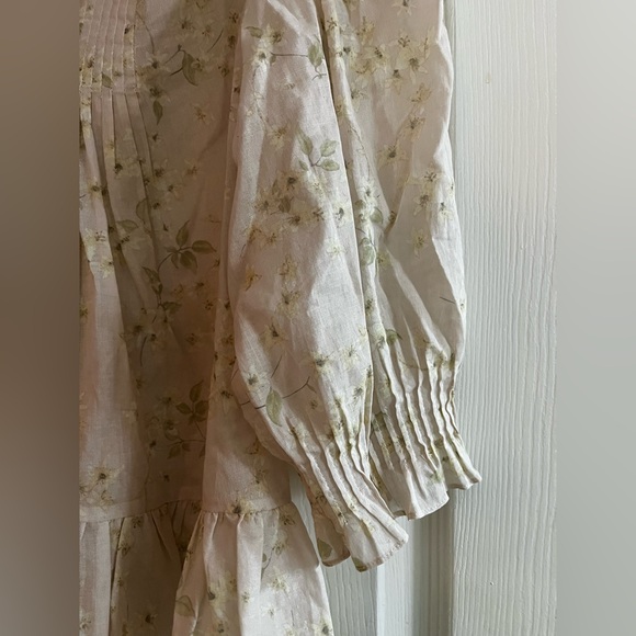 Rebecca Taylor/women’s NWOT Floral Ruffle Blouse Size S - Picture 4 of 9